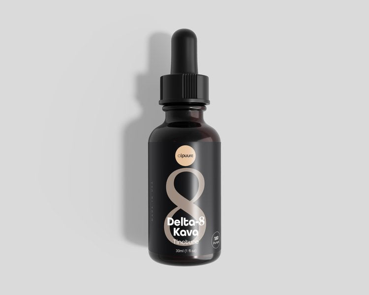 DELTA 8 KAVA TINCTURE — Euphoric Calm & Full-Body Relief